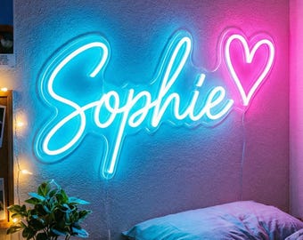 Custom neon name sign dorm – Personalized LED Neon Light for Girl Bedroom Decor