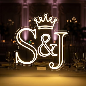 Placa de neon personalizada para casamento: decoração com luz LED personalizada