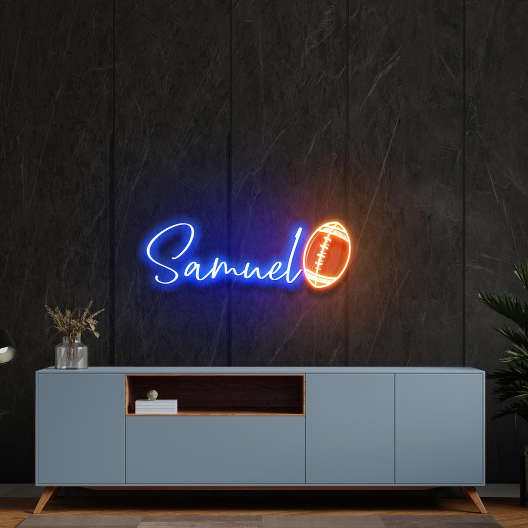 Custom Name LED Neon Sign: Kids Room Decor - Etsy