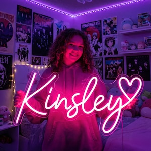 Custom neon name sign dorm – Personalized LED Neon Light for Girl Bedroom Decor