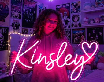 Custom neon name sign dorm – Personalized LED Neon Light for Girl Bedroom Decor
