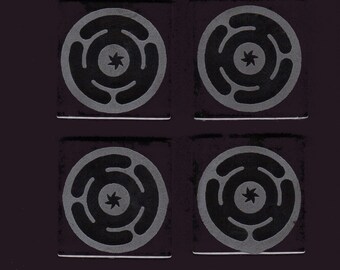 Hecate’s Maze Black Mosaic Tile Set