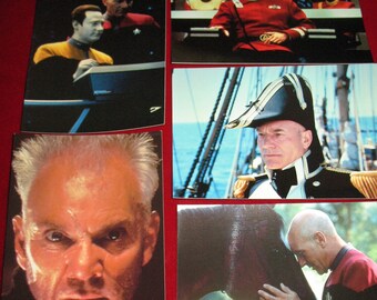 1994 Star Trek Generations Movie Postcard Set of 5 (ST2)