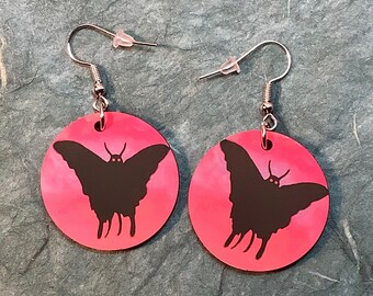 Mothman Cryptid Earrings