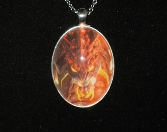 Destroyah Pendant Giant Monster Kaiju Geek Necklace 24 pouces Godzilla Oxygen Destroyer