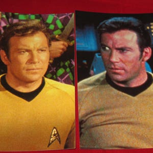 Captain Kirk Collection Star Trek TOS Original Series Postcard Set of 5 ST6 image 3