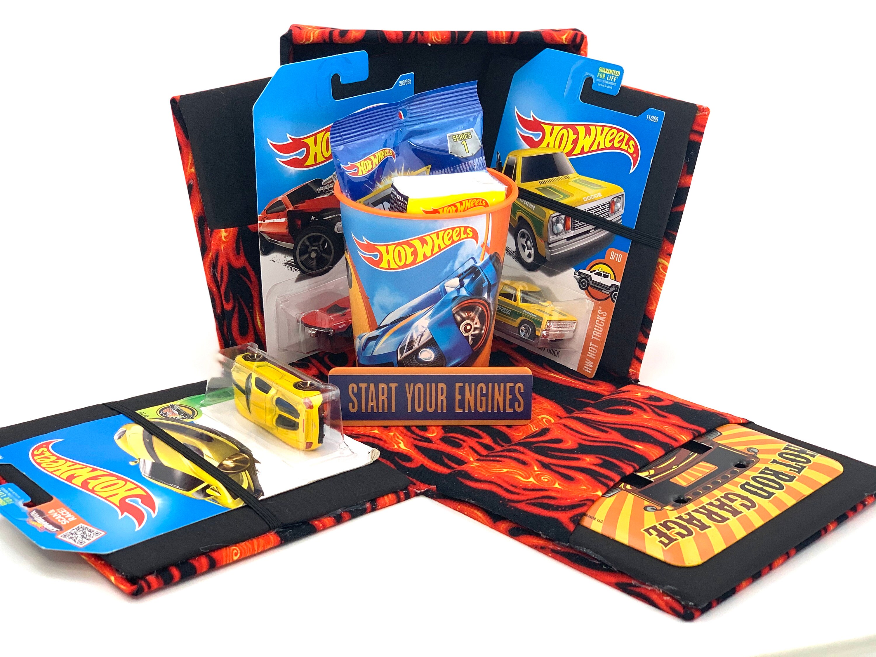 Hot Wheels Themed Explosion Gift Box Cars Hot Rods Flames Etsy Singapore