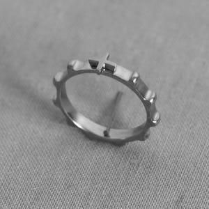 Miraculum Rosary Ring, Sterling Silver cross ring, Silver Rosary, Rosary Ring, Medieval Vintage Style Rosary Ring, Cross Rosary, Rosario