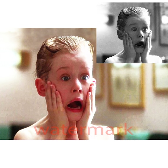 Home Alone Movie Print Kevin Mccallister After Shave Funny Etsy