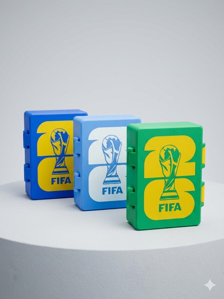 FIFA World Cup Sticker Storage Box - Etsy