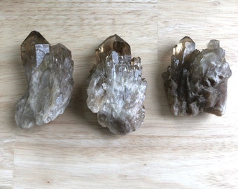 Natural Untreated Congo Citrine Cluster — Crystal Specimen
