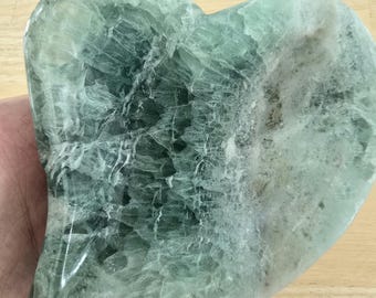 Bol dendritique en feuille de fluorite arc-en-ciel - Sculpture sur cristal