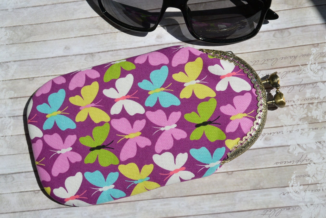 Sunglasses Case Glasses case Cotton Glasses Pouch Etsy