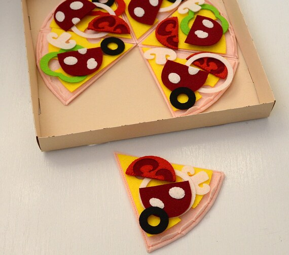 felt pizza