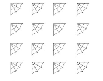 corner spider web etsy