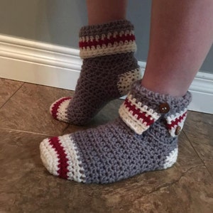 Womens Sock monkey sock Pattern