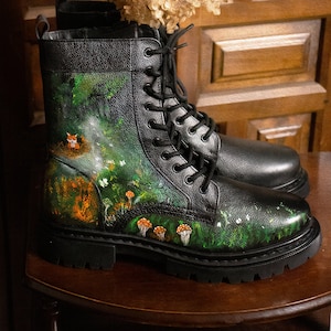 Send me your shoes and have them painted according to your wishes