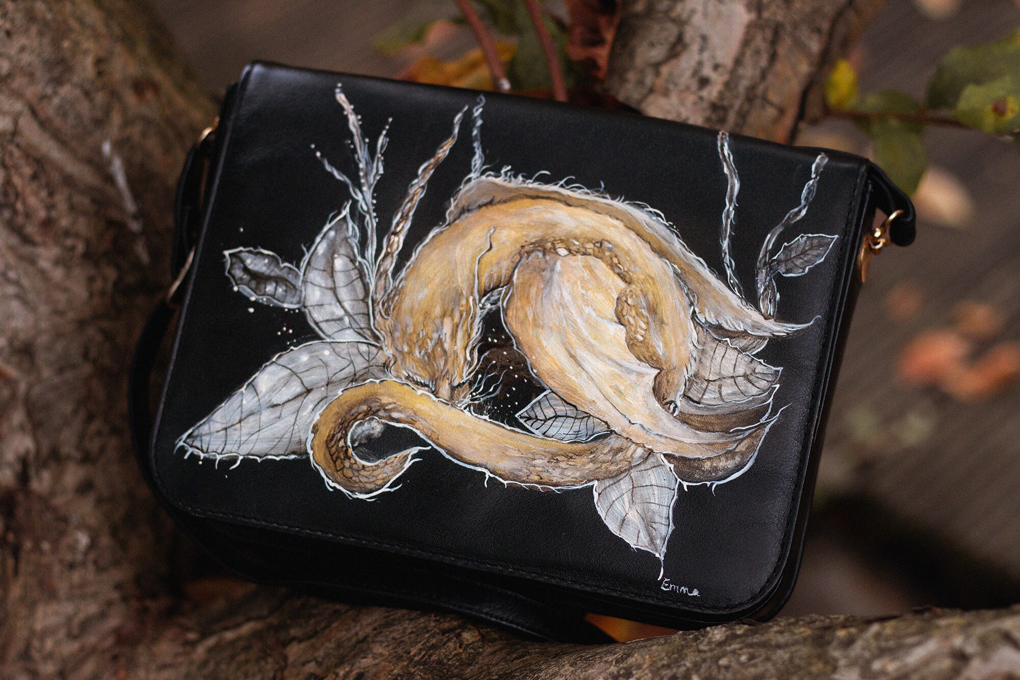 Send Me Your Bag and Have It Painted to Your Liking Etsy
