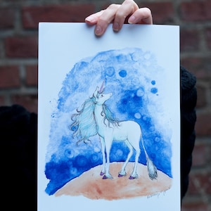 Das letzte Einhorn Kunstdrucke