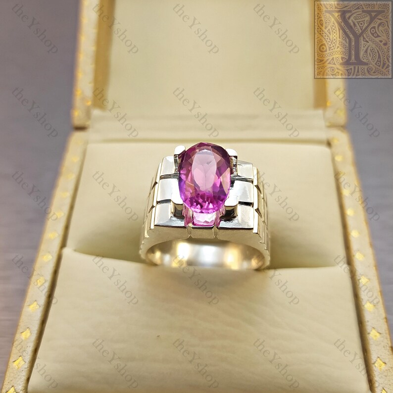 Color Changing ALEXANDRITE Ring CHRYSOBERYL Handmade Ring Exclusive Fashion Ring Red /& Purple Bi-Color Gemstone 925 Sterling Silver