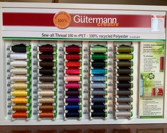 Gutermann Sew All Eco Thread rPET 100m Recycled Polyester Thread