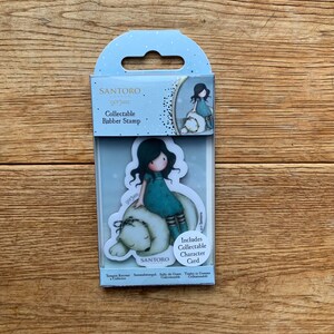 Santoro Gorjuss Sammelstempel Ministempel No.78 Winterfreund