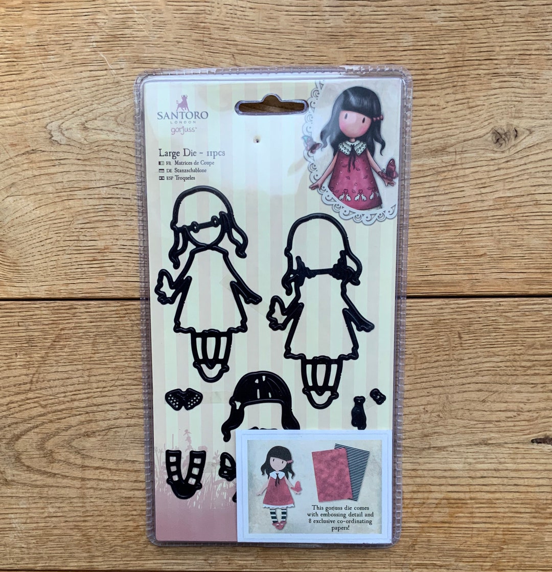 Santoro Gorjuss Large Metal Die Cutting Set Time to Fly Etsy Australia