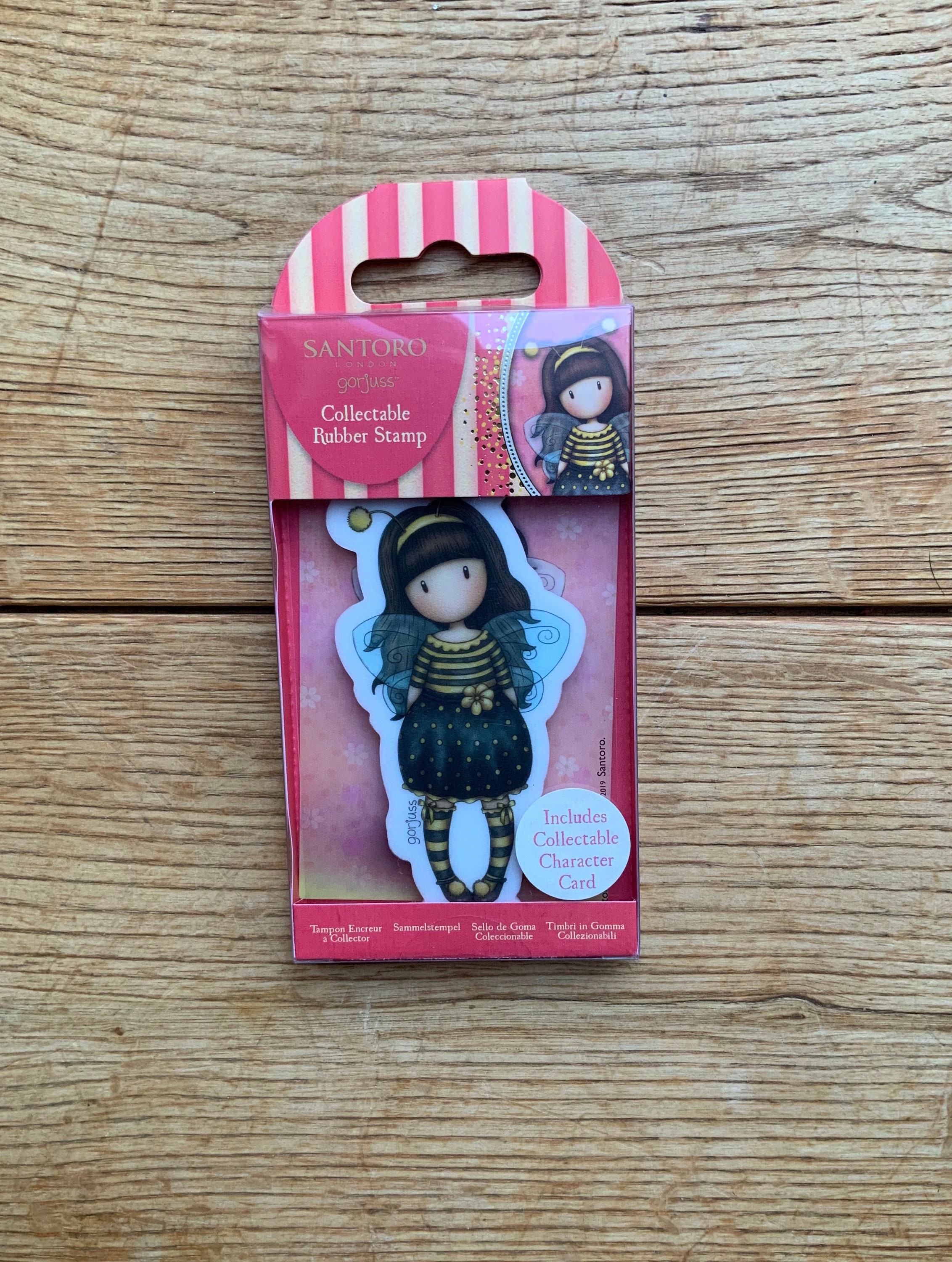 Santoro Gorjuss Collectable Mini Rubber Stamp No.66 Beeloved Etsy UK