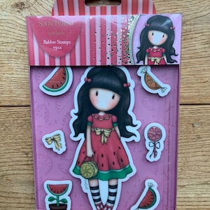 Santoro Gorjuss 7 Teiliges Stempel Set Jeder Sommer hat eine Geschichte