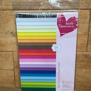 A4 Regenbogen Tonpapier Päckchen Papermania