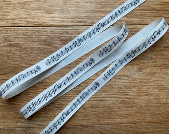 Music Score Notes Ribbon