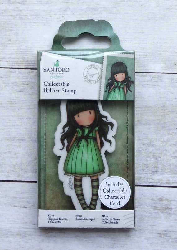 Santoros Gorjuss Rubber Stamp-No 59 Flying Above It All