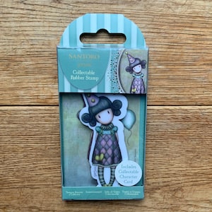 Santoro Gorjuss Collectable Mini Rubber Stamp No.69 Pierrot