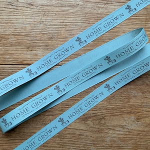 Home Grown Gardening Theme Ribbon Pebble