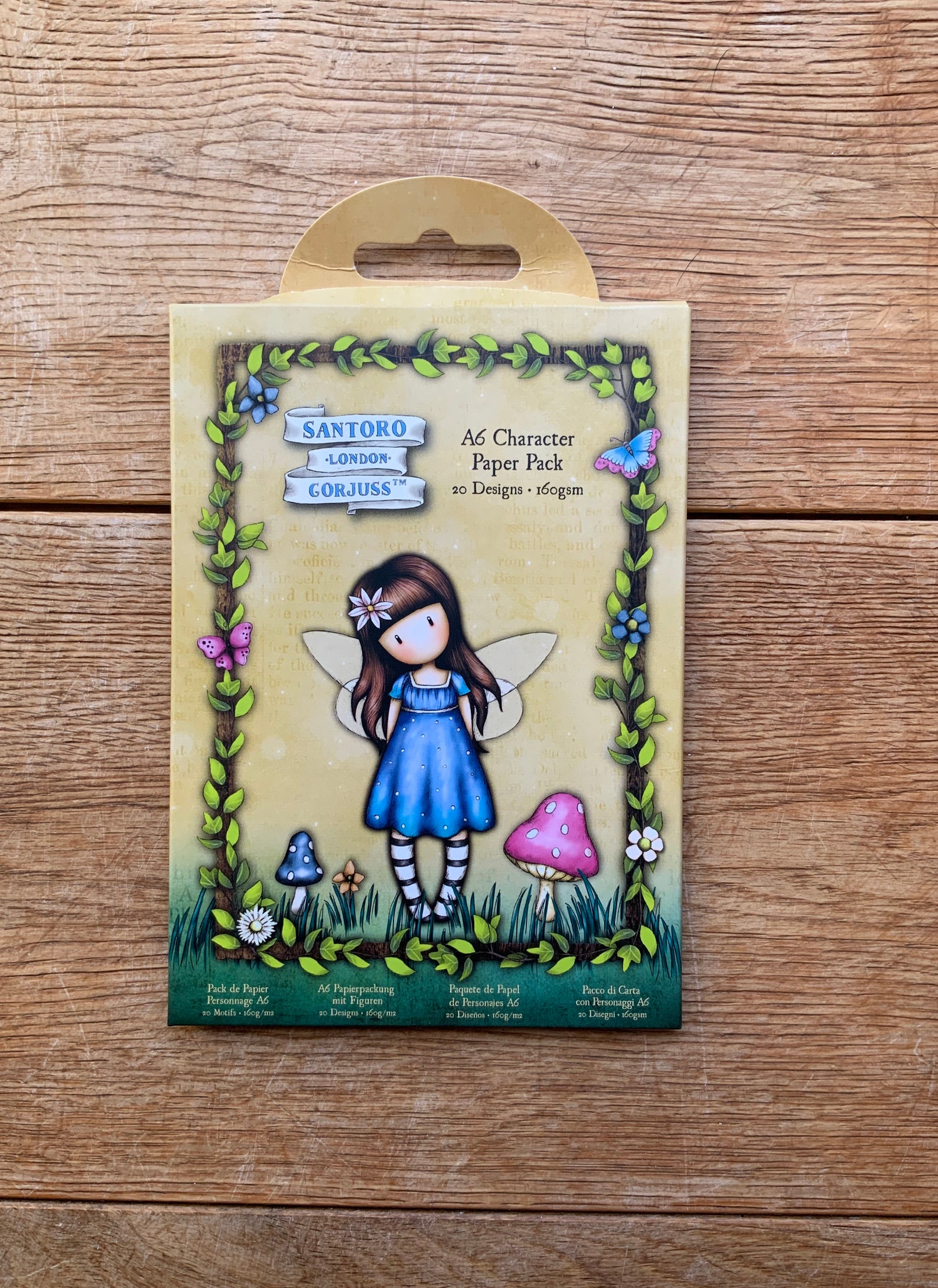 Santoro Gorjuss A6 Faerie Folk Character Paper Pack Etsy