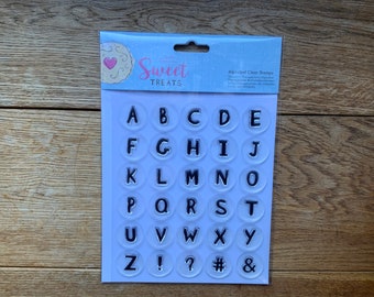 Large Alphabet Clear Stamp Set