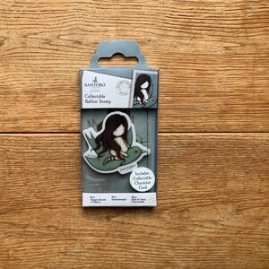 Santoro Gorjuss Collectable Mini Rubber Stamp No 59 Flying Above It All