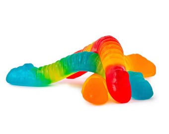 Bayside candy sugar free gummy worms - sugar-free gummi worms