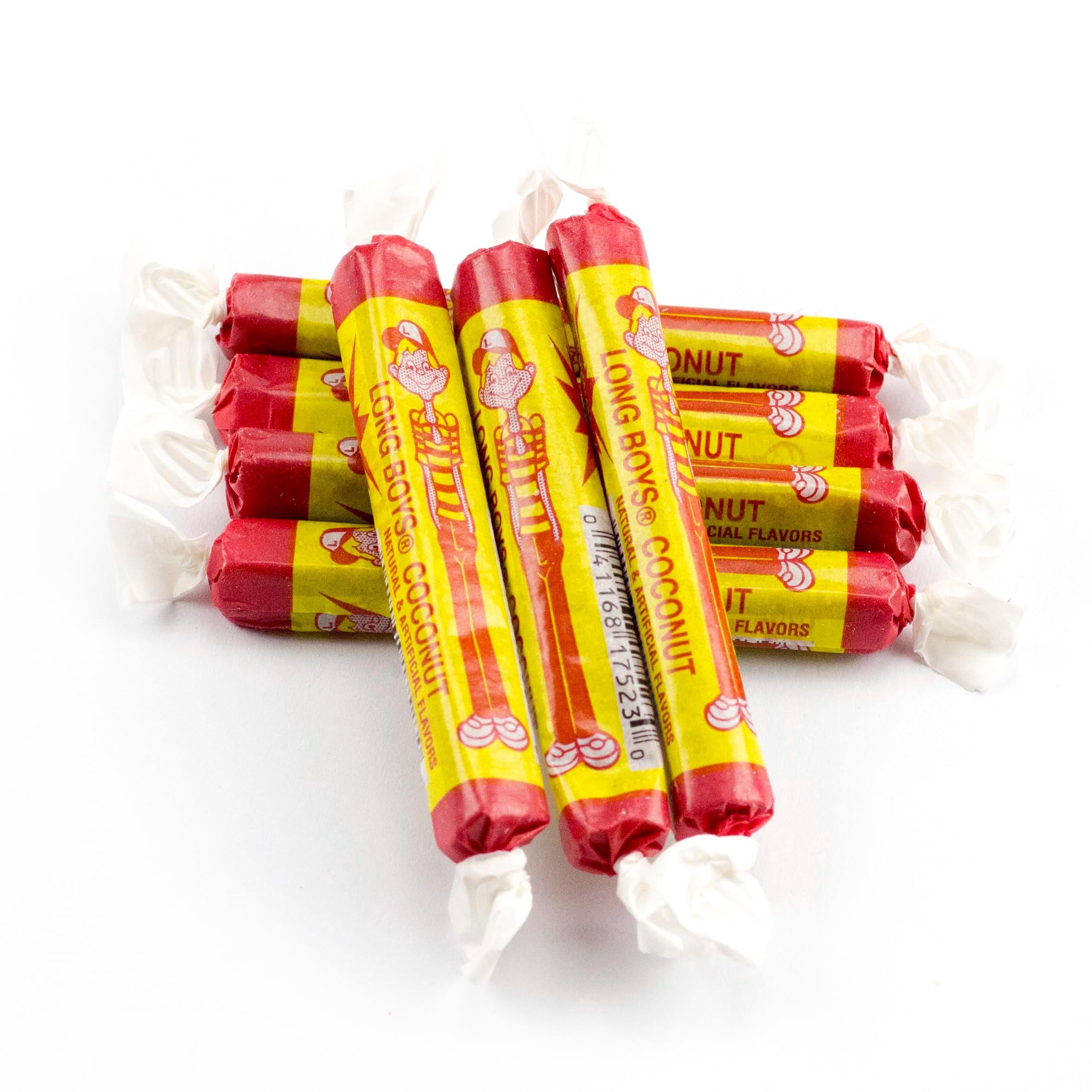  Coconut Long Boys - Chewy Caramel Candy - Creamy Caramels