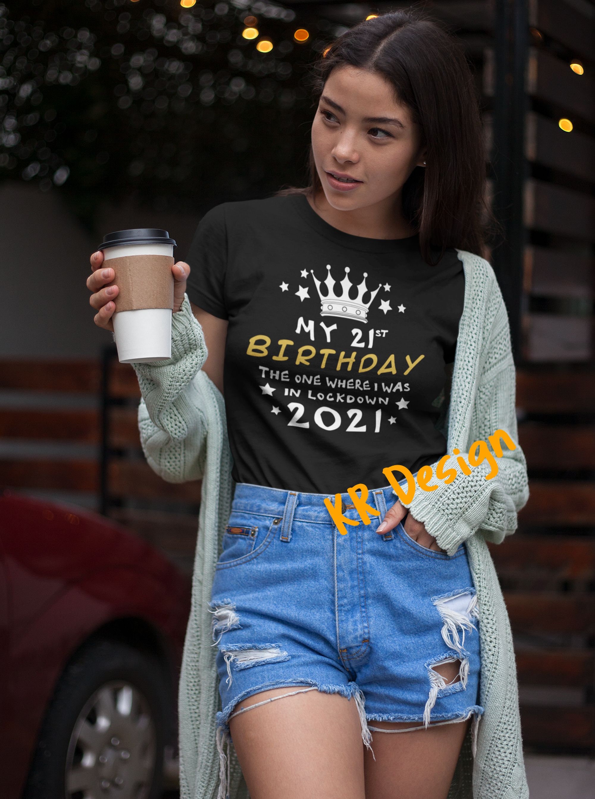 21st in lockdown t shirt