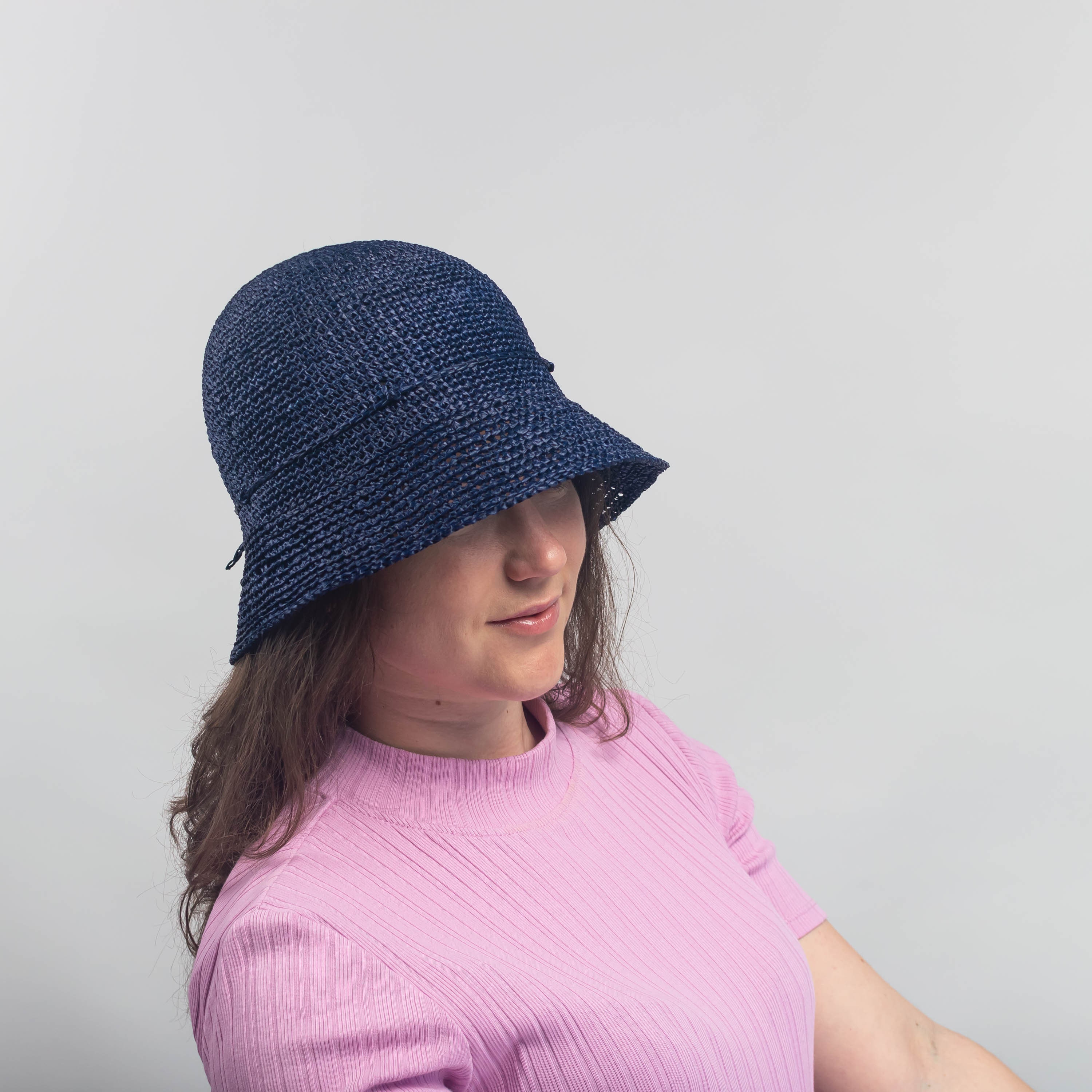 Cloche summer hat raffia sun hats womens Etsy