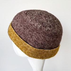 Brimless Hat Cotton Docker Cap - Stylish Skully Beanie for Men & Women - Handmade Skull Hat Beanie