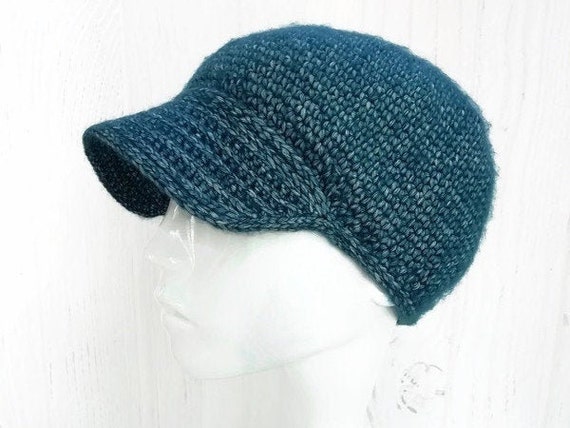 boys winter hat with brim