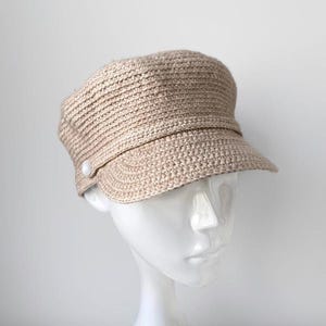 Newsboy Womens Hat Cabbie Hat Short Brim Baker Boy Hat Cap