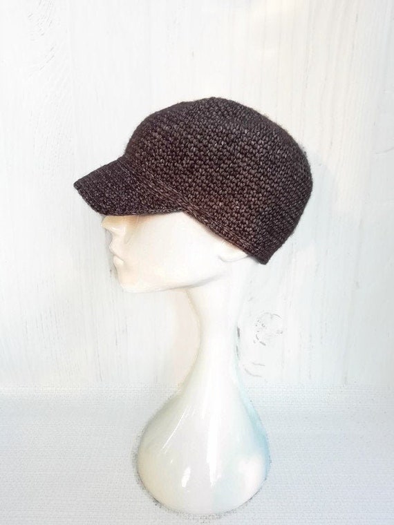 baker boy hat brown