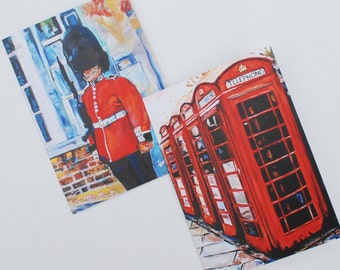 London Calling Greeting Cards