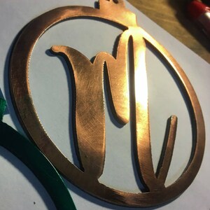 Monogram Ornament 4 Metal image 2