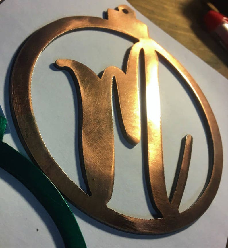 Monogram Ornament 4 Metal image 2