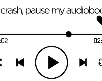 If I crash, pause my audiobook