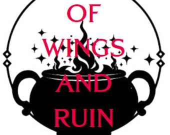 ACOWAR  Book Cover SVG for book Binding